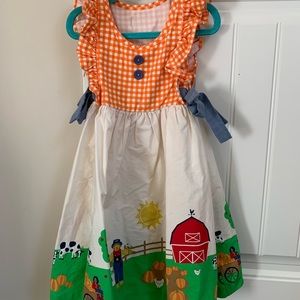 Eleanor Rose Pumpkin Patch parade dress